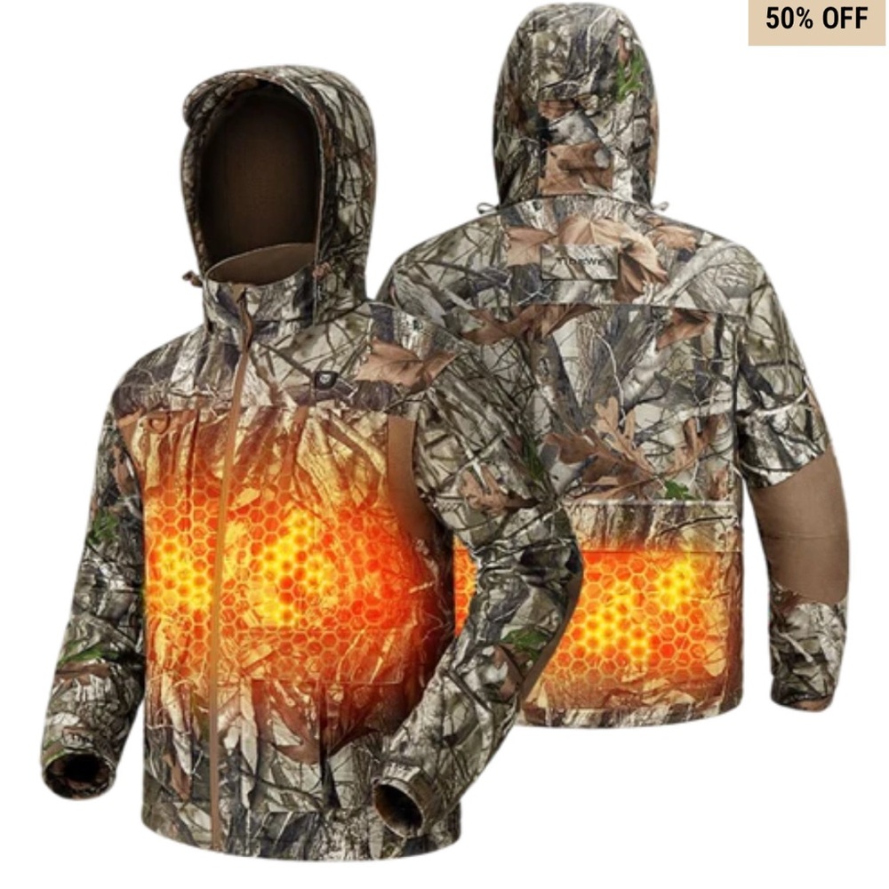 Inferno Heated Camo Jacket | Men’s Waterproof Heated Hunting Apparel